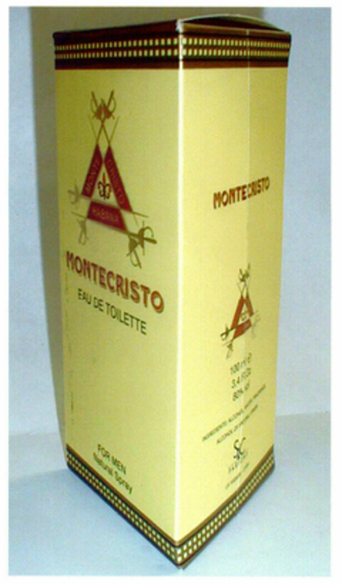 MONTECRISTO EAU DE TOILETTE FOR MEN MONTECRISTO Logo (EUIPO, 26.05.1999)