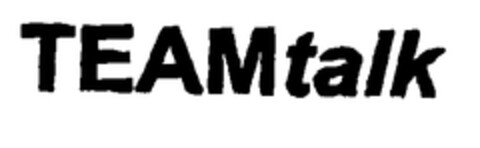 TEAMtalk Logo (EUIPO, 14.12.1999)