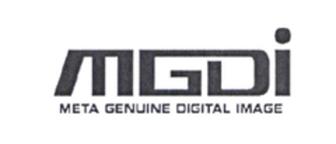 MGDi META GENUINE DIGITAL IMAGE Logo (EUIPO, 24.08.2004)