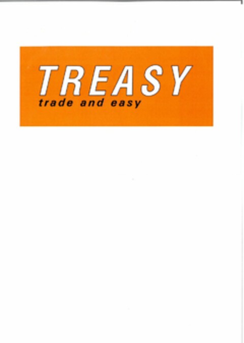 TREASY trade and easy Logo (EUIPO, 18.12.2007)