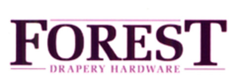 FOREST DRAPERY HARDWARE Logo (EUIPO, 12.03.2008)