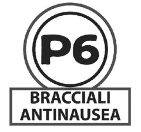 P6 BRACCIALI ANTINAUSEA Logo (EUIPO, 04/23/2008)