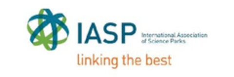 IASP INTERNATIONAL ASSOCIATION OF SCIENCE PARKS LINKING THE BEST Logo (EUIPO, 11/04/2009)