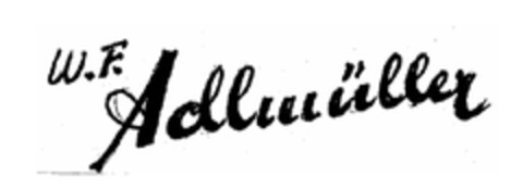 W.F.Adlmüller Logo (EUIPO, 05/18/2010)