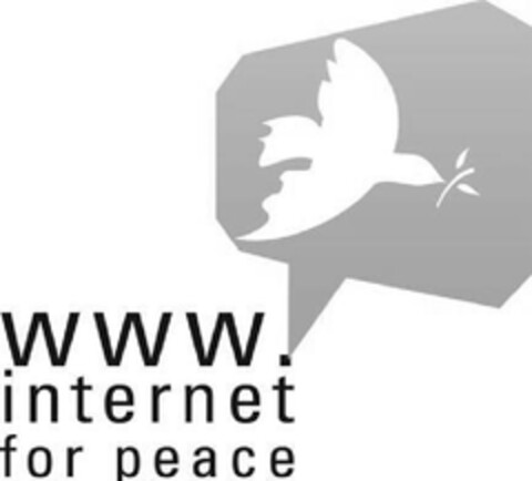 WWW. INTERNET FOR PEACE Logo (EUIPO, 31.08.2010)