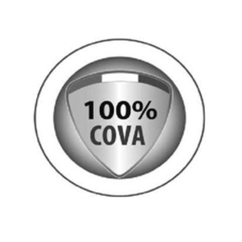 100% COVA Logo (EUIPO, 10/29/2012)