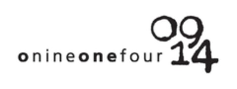 onineonefour 0914 Logo (EUIPO, 13.12.2012)