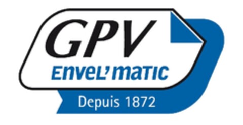 GPV ENVEL'MATIC Depuis 1872 Logo (EUIPO, 02/13/2013)