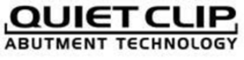 Quiet Clip Abutment Technology Logo (EUIPO, 20.01.2014)