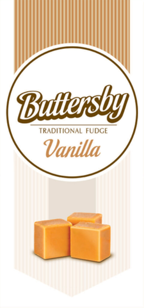 Buttersby TRADITIONAL FUDGE Vanilla Logo (EUIPO, 18.06.2014)