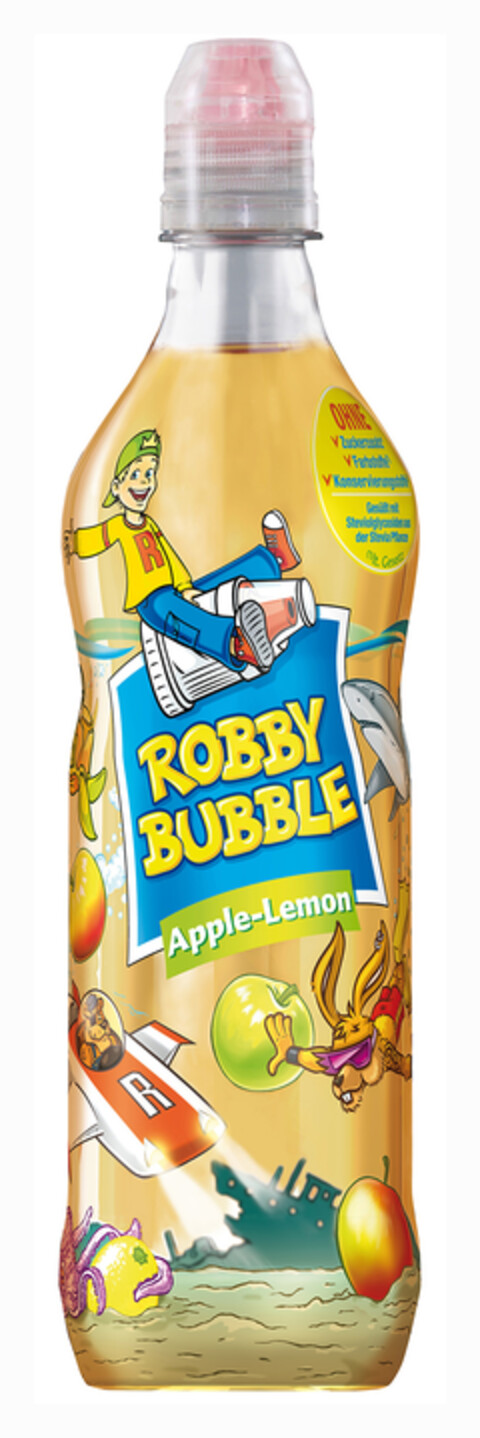 R Robby Bubble Apple Lemon Logo (EUIPO, 14.10.2014)