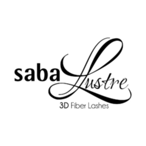 saba Lustre 3D Fiber Lashes Logo (EUIPO, 04.03.2015)