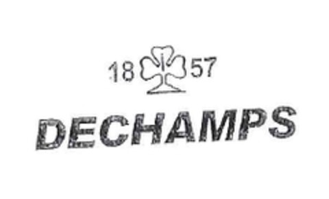 1857 DECHAMPS Logo (EUIPO, 02.11.2015)