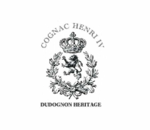 COGNAC HENRI IV DUDOGNON HERITAGE Logo (EUIPO, 11.11.2015)