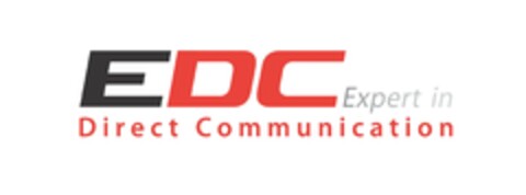 EDC Expert in Direct Communication Logo (EUIPO, 13.11.2015)