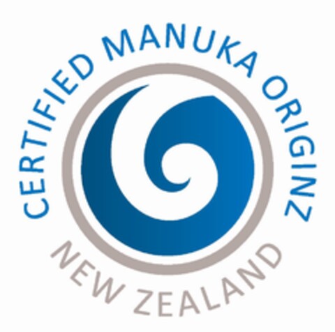 CERTIFIED MANUKA ORIGINZ NEW ZEALAND Logo (EUIPO, 12/09/2015)