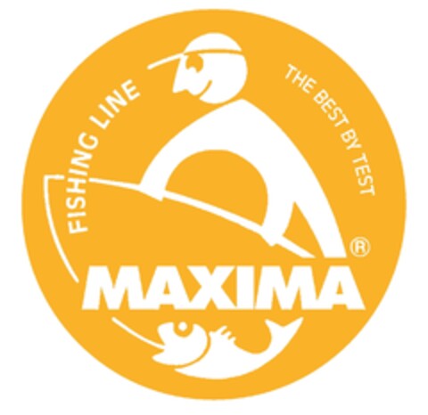 MAXIMA FISHING LINE THE BEST BY TEST Logo (EUIPO, 12/23/2015)