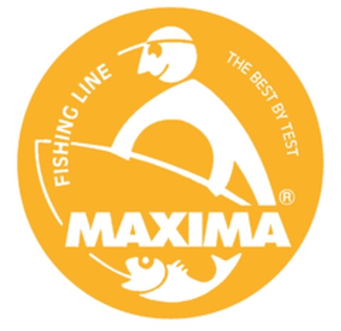 MAXIMA FISHING LINE THE BEST BY TEST Logo (EUIPO, 23.12.2015)