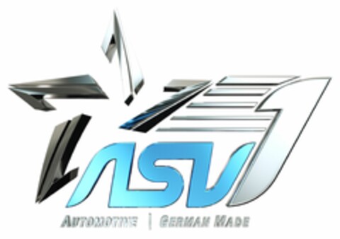 ASV1 AUTOMOTIVE GERMAN MADE Logo (EUIPO, 17.05.2016)