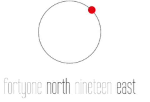 fortyone north nineteen east Logo (EUIPO, 14.10.2016)