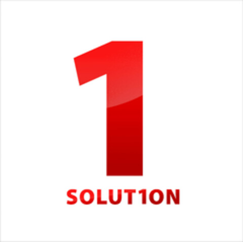 1 SOLUT1ON Logo (EUIPO, 10/27/2016)