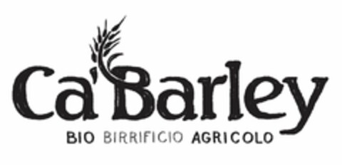 Ca' Barley Bio birrificio agricolo Logo (EUIPO, 09/13/2017)