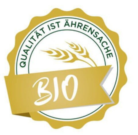 QUALITÄT IST ÄHRENSACHE BIO Logo (EUIPO, 03/26/2018)