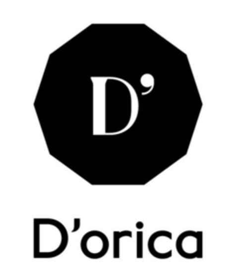 D' D'ORICA Logo (EUIPO, 07.05.2018)