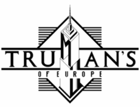 TRUMAN'S OF EUROPE Logo (EUIPO, 04/18/2020)