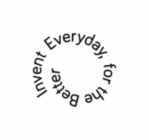 Invent everyday, for the better Logo (EUIPO, 10/26/2021)