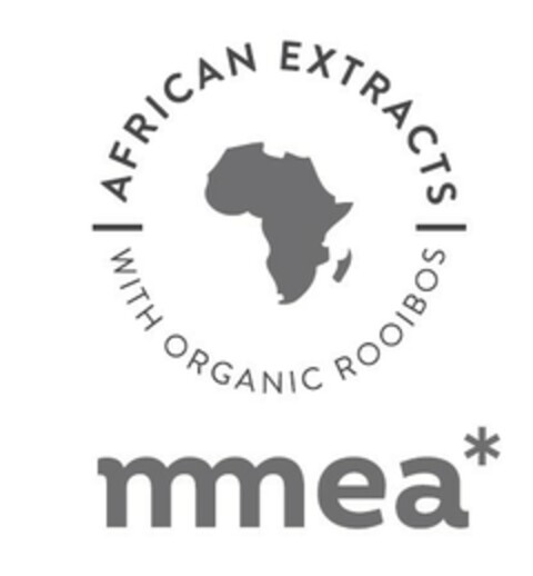 AFRICAN EXTRACTS WITH ORGANIC ROOIBOS mmea* Logo (EUIPO, 12.04.2022)