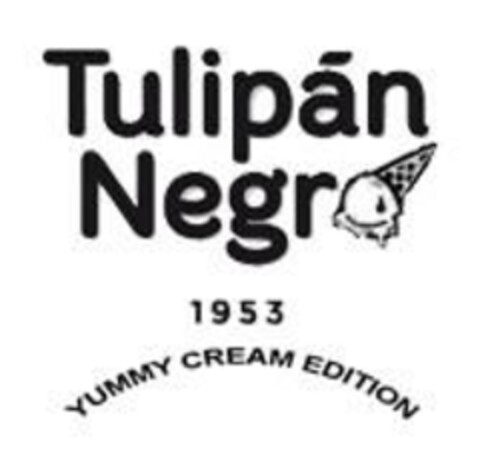 Tulipán Negro 1953 YUMMY CREAM EDITION Logo (EUIPO, 12.06.2023)