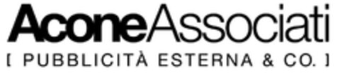 AconeAssociati pubblicità esterna & co. Logo (EUIPO, 24.10.2023)