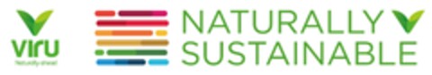 Viru Naturally ahead NATURALLY SUSTAINABLE Logo (EUIPO, 07.11.2023)