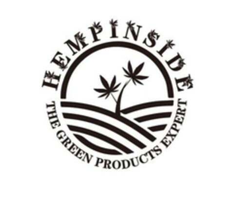 HEMPINSIDE THE GREEN PRODUCTS EXPERT Logo (EUIPO, 04/18/2024)