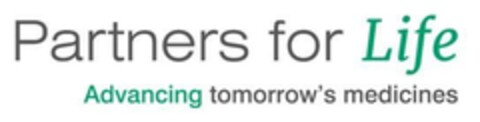 Partners for Life Advancing tomorrow's medicines Logo (EUIPO, 30.04.2024)