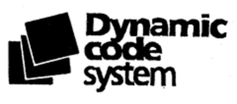 Dynamic code system Logo (EUIPO, 04/01/1996)