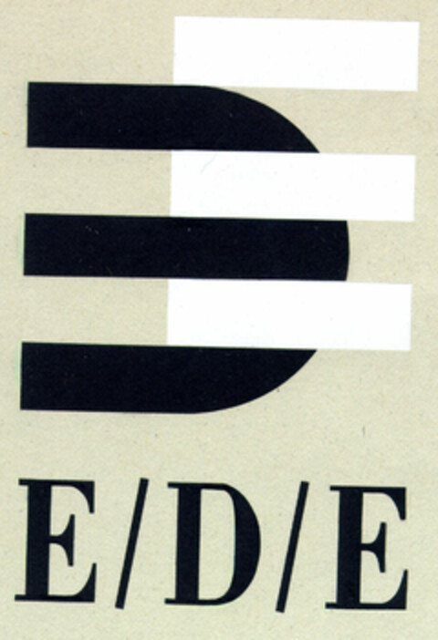 E/D/E Logo (EUIPO, 01.04.1996)