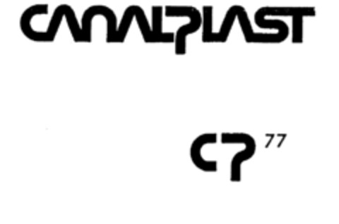 CANALPLAST CP 77 Logo (EUIPO, 06/07/1996)