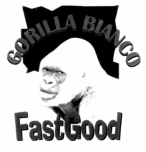 GORILLA BIANCO FastGood Logo (EUIPO, 31.07.1996)