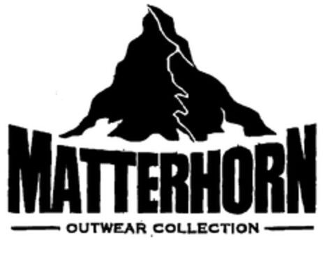 MATTERHORN OUTWEAR COLLECTION Logo (EUIPO, 09.12.1997)