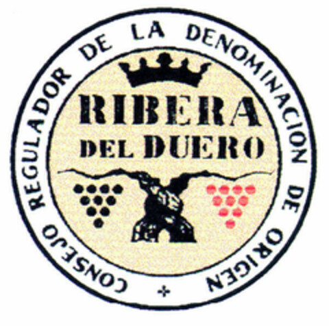 RIBERA DEL DUERO CONSEJO REGULADOR DE LA DENOMINACION DE ORIGEN Logo (EUIPO, 18.02.1999)