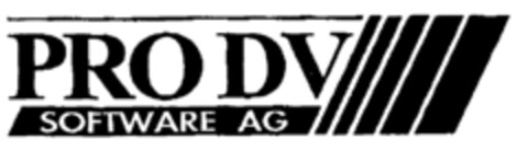 PRO DV SOFTWARE AG Logo (EUIPO, 31.03.1999)