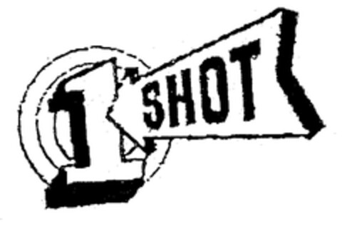 1 SHOT Logo (EUIPO, 30.12.1999)