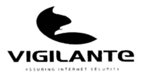VIGILANTe ASSURING INTERNET SECURITY Logo (EUIPO, 13.06.2000)