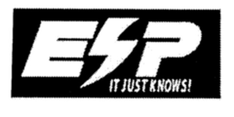 ESP IT JUST KNOWS! Logo (EUIPO, 17.10.2002)