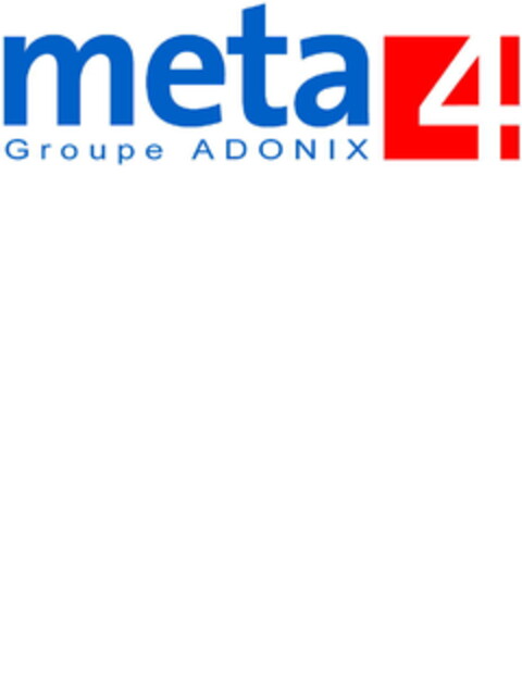 meta4 Groupe ADONIX Logo (EUIPO, 12.12.2003)