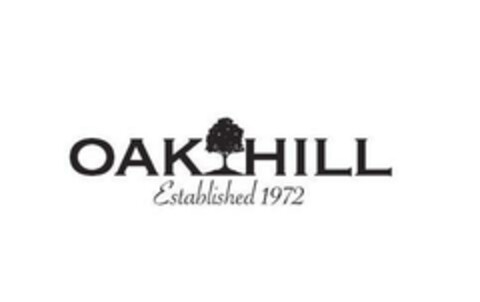 OAKIHILL Established 1972 Logo (EUIPO, 09/10/2007)