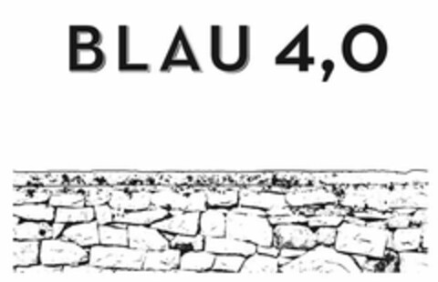 BLAU 4,0 Logo (EUIPO, 20.11.2007)