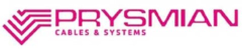 PRYSMIAN CABLES & SYSTEMS Logo (EUIPO, 29.01.2008)